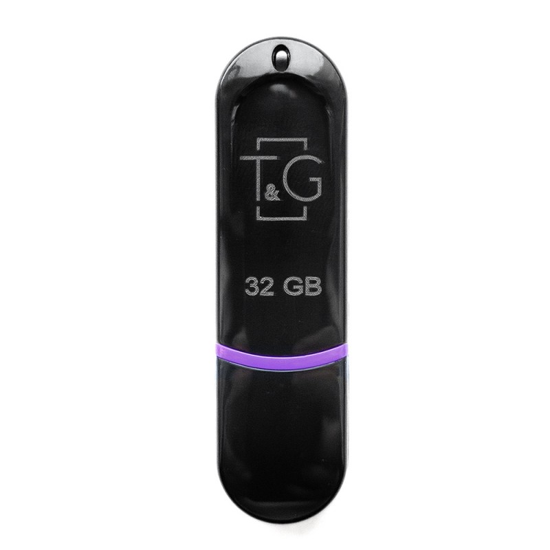 Купить ᐈ Кривой Рог ᐈ Низкая цена ᐈ Флеш-накопитель USB 32GB T&G 012 Classic Series Black (TG012-32GBBK)