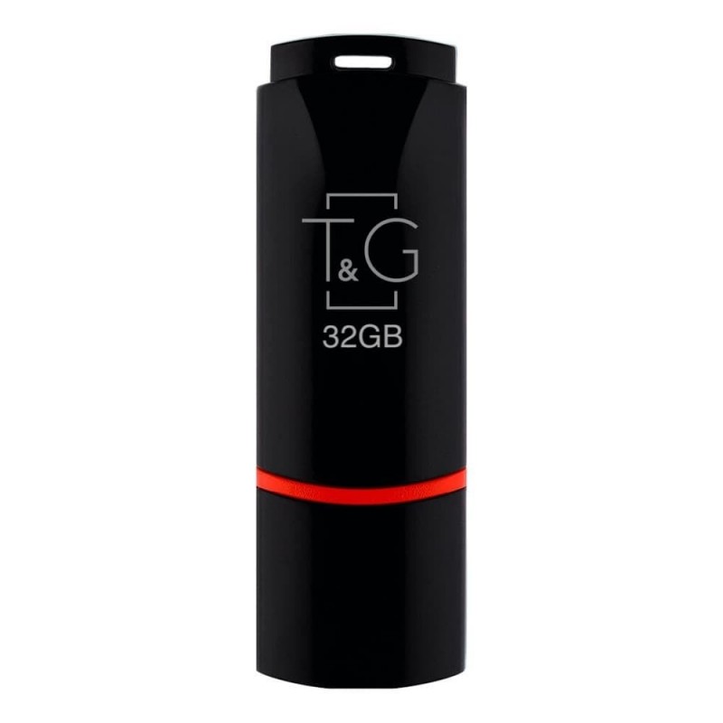 Купить ᐈ Кривой Рог ᐈ Низкая цена ᐈ Флеш-накопитель USB 32GB T&G 011 Classic Series Black (TG011-32GBBK)
