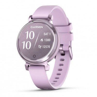 Смарт-годинник Garmin Lily 2 Metallic Lilac with Lilac Silicone Band (010-02839-21)