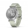 Смарт-годинник Garmin Lily 2 Silver with Sage Gray Nylon Band (010-02839-63)