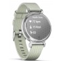 Смарт-годинник Garmin Lily 2 Silver with Sage Gray Nylon Band (010-02839-63)