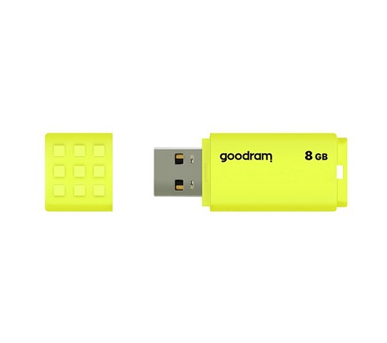 Купить ᐈ Кривой Рог ᐈ Низкая цена ᐈ Флеш-накопитель USB2.0  8GB GOODRAM UME2 Yellow (UME2-0080Y0R11)