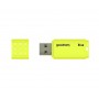 Купить ᐈ Кривой Рог ᐈ Низкая цена ᐈ Флеш-накопитель USB2.0  8GB GOODRAM UME2 Yellow (UME2-0080Y0R11)