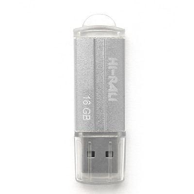Купить ᐈ Кривой Рог ᐈ Низкая цена ᐈ Флеш-накопитель USB 16GB Hi-Rali Corsair Series Silver (HI-16GBCORSL)