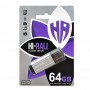 Купить ᐈ Кривой Рог ᐈ Низкая цена ᐈ Флеш-накопитель USB 64GB Hi-Rali Stark Series Silver (HI-64GBSTSL)