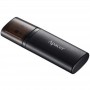 Купить ᐈ Кривой Рог ᐈ Низкая цена ᐈ Флеш-накопитель USB3.2 64GB Apacer AH25B Black (AP64GAH25BB-1)