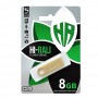 Купить ᐈ Кривой Рог ᐈ Низкая цена ᐈ Флеш-накопитель USB 8GB Hi-Rali Shuttle Series Gold (HI-8GBSHGD)