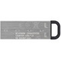 Купить ᐈ Кривой Рог ᐈ Низкая цена ᐈ Флеш-накопитель USB3.2 128GB Kingston DataTraveler Kyson Silver/Black (DTKN/128GB)