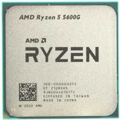 Купить ᐈ Кривой Рог ᐈ Низкая цена ᐈ Процессор AMD Ryzen 5 5600G (3.9GHz 16MB 65W AM4) Tray (100-000000252)