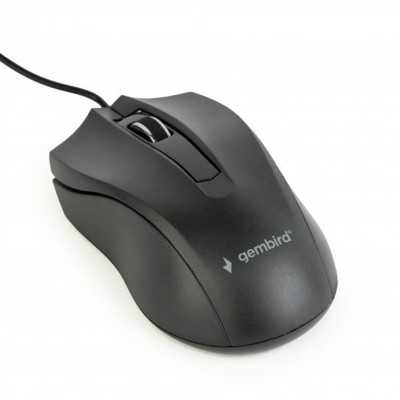 Купить ᐈ Кривой Рог ᐈ Низкая цена ᐈ Мышь Gembird MUS-3B-01 Black