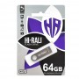 Купить ᐈ Кривой Рог ᐈ Низкая цена ᐈ Флеш-накопитель USB 64GB Hi-Rali Shuttle Series Black (HI-64GBSHBK)