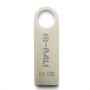 Купить ᐈ Кривой Рог ᐈ Низкая цена ᐈ Флеш-накопитель USB 64GB Hi-Rali Shuttle Series Silver (HI-64GBSHSL)