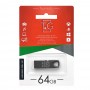 Купить ᐈ Кривой Рог ᐈ Низкая цена ᐈ Флеш-накопитель USB 64GB T&G 117 Metal Series Black (TG117BK-64G)