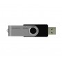 Купить ᐈ Кривой Рог ᐈ Низкая цена ᐈ Флеш-накопитель USB2.0 32GB GOODRAM UTS2 (Twister) Black (UTS2-0320K0R11)