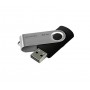 Купить ᐈ Кривой Рог ᐈ Низкая цена ᐈ Флеш-накопитель USB2.0 32GB GOODRAM UTS2 (Twister) Black (UTS2-0320K0R11)