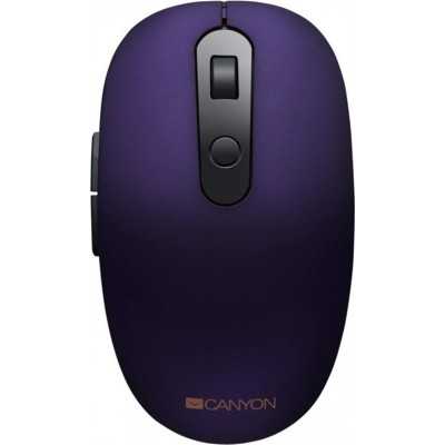 Купить ᐈ Кривой Рог ᐈ Низкая цена ᐈ Мышь Bluetooth+Wireless Canyon CNS-CMSW09V Violet USB