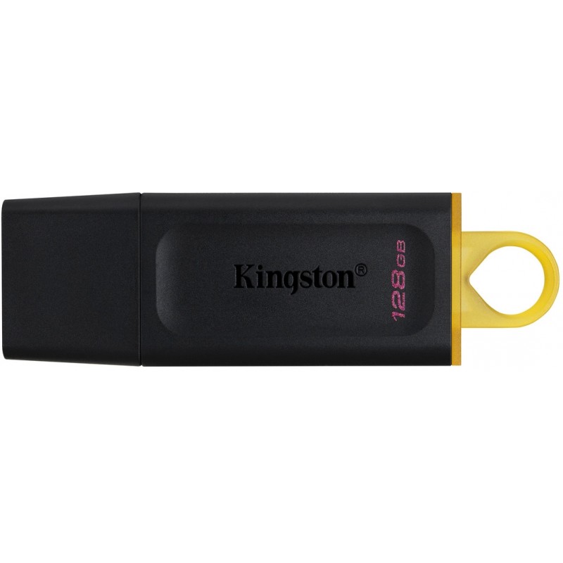 Купить ᐈ Кривой Рог ᐈ Низкая цена ᐈ Флеш-накопитель USB3.2 128GB Kingston DataTraveler Exodia Black/Yellow (DTX/128GB)