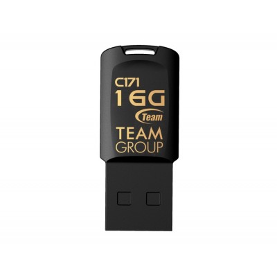 Купить ᐈ Кривой Рог ᐈ Низкая цена ᐈ Флеш-накопитель USB 16GB Team C171 Black (TC17116GB01)