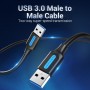 Кабель Vention USB - USB V 3.0 (M/M), 0.5 м , Black (CONBD)