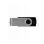 Купить ᐈ Кривой Рог ᐈ Низкая цена ᐈ Флеш-накопитель USB2.0  8GB GOODRAM UTS2 (Twister) Black (UTS2-0080K0R11)