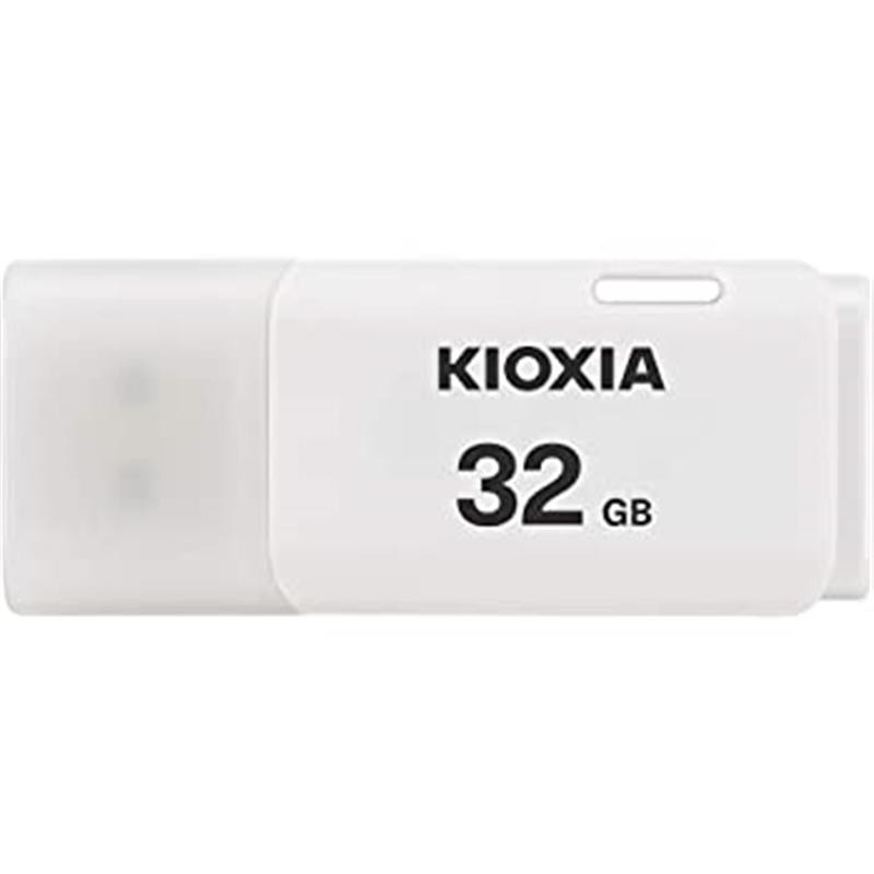 Купить ᐈ Кривой Рог ᐈ Низкая цена ᐈ Флеш-накопитель USB  32GB Kioxia TransMemory U202 White (LU202W032GG4)