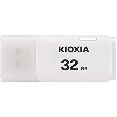 Купить ᐈ Кривой Рог ᐈ Низкая цена ᐈ Флеш-накопитель USB  32GB Kioxia TransMemory U202 White (LU202W032GG4)