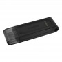Купить ᐈ Кривой Рог ᐈ Низкая цена ᐈ Флеш-накопитель USB3.2 64GB Type-C Kingston DataTraveler 70 Black (DT70/64GB)