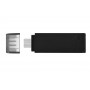 Купить ᐈ Кривой Рог ᐈ Низкая цена ᐈ Флеш-накопитель USB3.2 64GB Type-C Kingston DataTraveler 70 Black (DT70/64GB)