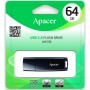 Купить ᐈ Кривой Рог ᐈ Низкая цена ᐈ Флеш-накопитель USB 64GB Apacer AH336 Black (AP64GAH336B-1)