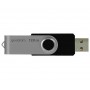 Купить ᐈ Кривой Рог ᐈ Низкая цена ᐈ Флеш-накопитель USB2.0 128GB GOODRAM UTS2 (Twister) Black (UTS2-1280K0R11)