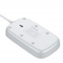 Купить ᐈ Кривой Рог ᐈ Низкая цена ᐈ Фильтр питания ColorWay CW-CHU44QW 4 розетки, 4 USB (1QC3.0+3 AUTO ID), 1.8 м, белый