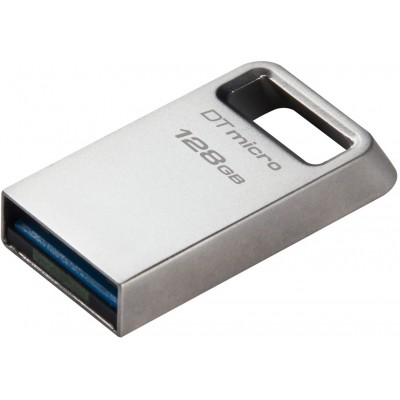 Купить ᐈ Кривой Рог ᐈ Низкая цена ᐈ Флеш-накопитель USB3.2 128GB Kingston DataTraveler Micro (DTMC3G2/128GB)