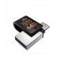 Купить ᐈ Кривой Рог ᐈ Низкая цена ᐈ Флеш-накопитель USB3.1 64GB OTG Type-C Team M181 Black (TM181364GB01)