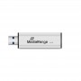Купить ᐈ Кривой Рог ᐈ Низкая цена ᐈ Флеш-накопитель USB3.0 64GB MediaRange Black/Silver (MR917)