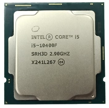 Купить ᐈ Кривой Рог ᐈ Низкая цена ᐈ Процессор Intel Core i5 10400F 2.9GHz (12MB, Comet Lake, 65W, S1200) Tray (CM8070104282719)