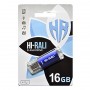 Купить ᐈ Кривой Рог ᐈ Низкая цена ᐈ Флеш-накопитель USB 16GB Hi-Rali Rocket Series Blue (HI-16GBVCBL)