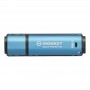 Купить ᐈ Кривой Рог ᐈ Низкая цена ᐈ Флеш-накопитель USB3.2 128GB Kingston IronKey Vault Privacy 50 Type-A Blue (IKVP50/128GB)