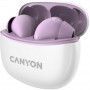 Купить ᐈ Кривой Рог ᐈ Низкая цена ᐈ Bluetooth-гарнитура Canyon TWS-5 Purple (CNS-TWS5PU)