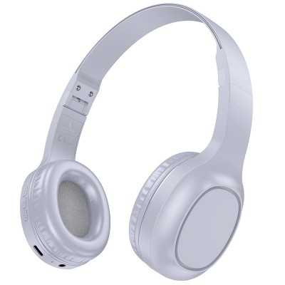 Купить ᐈ Кривой Рог ᐈ Низкая цена ᐈ Bluetooth-гарнитура Hoco W46 Light Blue (W46LB)
