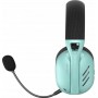 Купить ᐈ Кривой Рог ᐈ Низкая цена ᐈ Bluetooth-гарнитура Hator Hyperpunk 2 Wireless Tri-mode Black/Mint (HTA-858)
