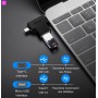 Адаптер Vention USB - USB Type-C + micro USB V 3.0 (F/M) Black (CDIB0)