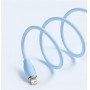 Кабель Baseus Jelly Liquid Silica Gel USB-Lightning, 2.4A, 2м Blue (CAGD000103) Купить Кривой Рог