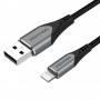 Кабель Vention USB - Lightning 2.4A 1 m Grey (LABHF) Купить Кривой Рог