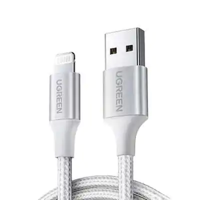 Кабель Ugreen US199 USB - Lightning, 2м, Silver (60163) Купить Кривой Рог