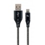 Купить Кабель Cablexpert (CC-USB2B-AMCM-2M-BW), USB2.0 - USB Type C, 2м, Black/White Кривой Рог