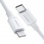 Кабель Ugreen US171 USB-C - Lightning, 2м, White (60749) Купить Кривой Рог