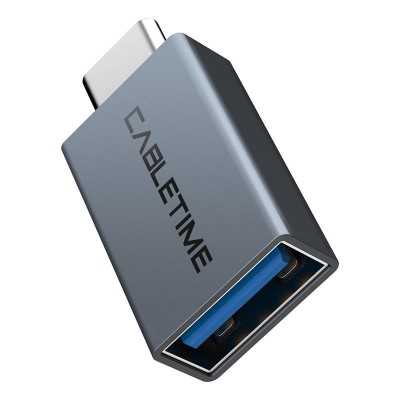 Адаптер Cabletime USB-C Male to USB3.0 Female OTG (CP76G) Купить Кривой Рог