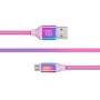 Кабель REAL-EL Premium Rainbow USB-microUSB 1m (EL123500052) Купить Кривой Рог