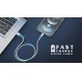 Кабель REAL-EL USB-Lightning 1m, White (EL123500055) Купить Кривой Рог