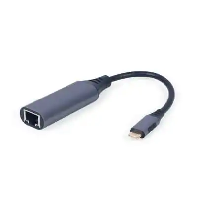 Купить Адаптер Cablexpert (A-USB3C-LAN-01) USB Type-C-RJ-45, 0.15м, Black Кривой Рог